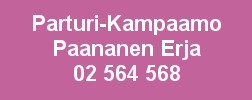 Parturi-Kampaamo Paananen Erja logo